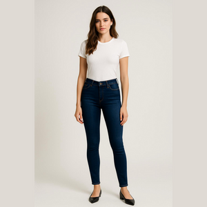 Jones New York Womens Dark Wash Essex Skinny Jeans Size 6